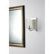 Arcadia 1 Light 5 inch PC Bath Light Wall Light in Polished Chrome
